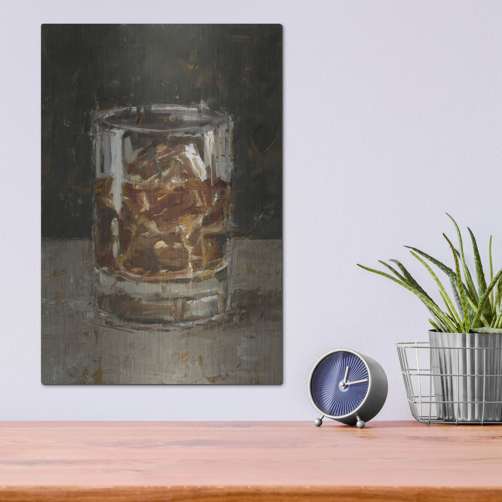 'The Hard Stuff 1' by Ethan Harper – Metal Wall Art, 12x16 room view