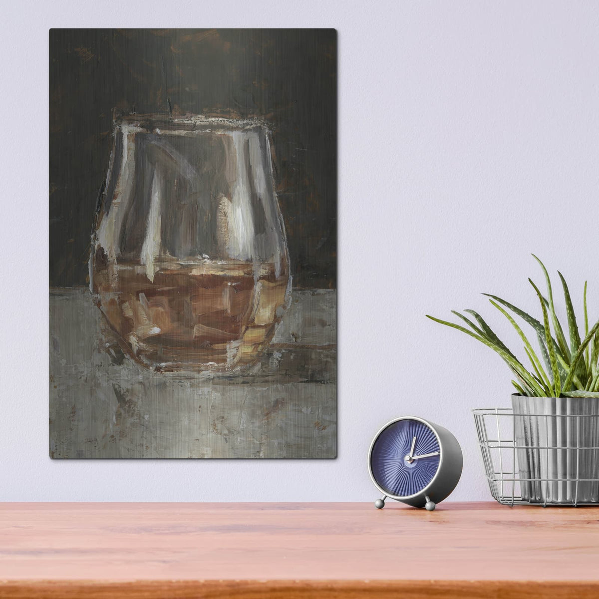 'The Hard Stuff 4' by Ethan Harper – Metal Wall Art, 12x16 room view