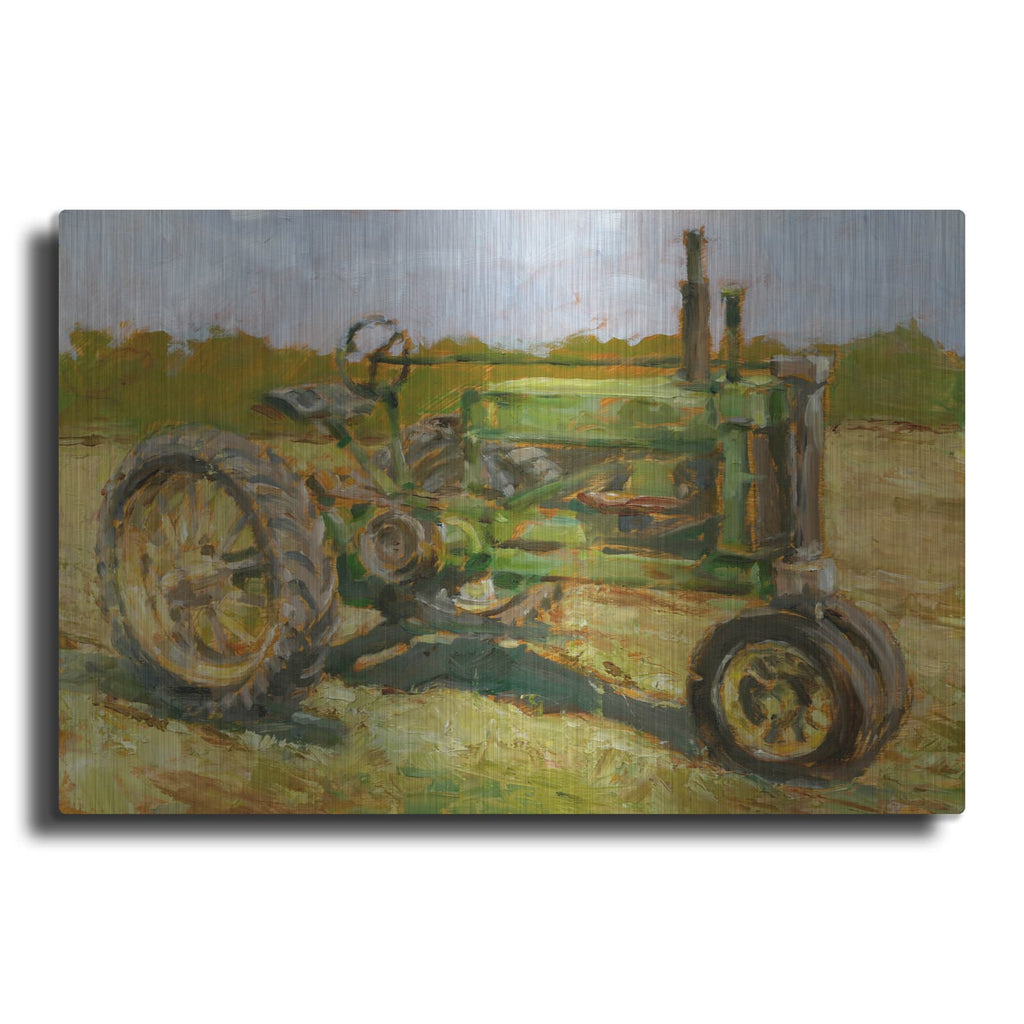 'Rustic Tractors 1' by Ethan Harper – Metal Wall Art