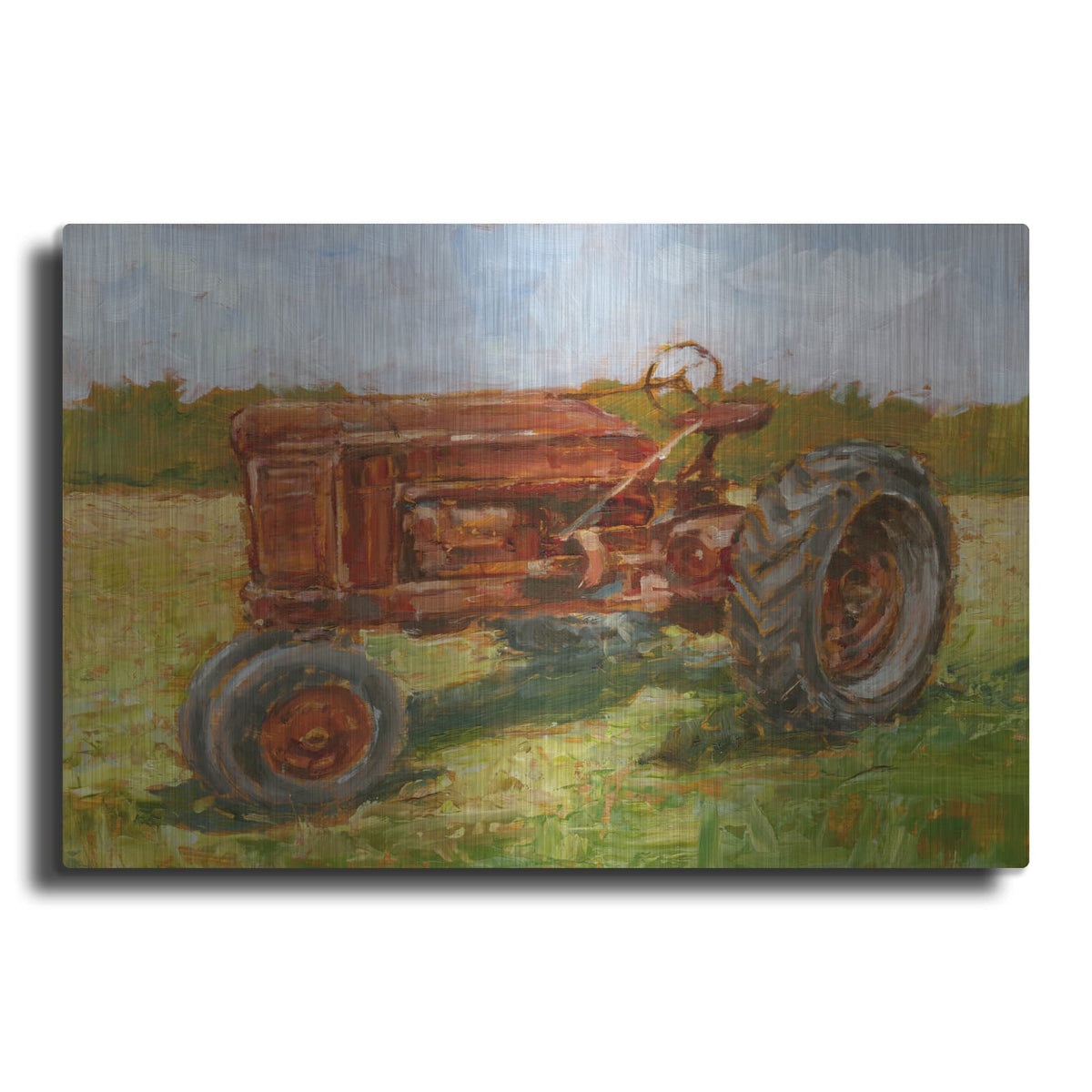 'Rustic Tractors 2' by Ethan Harper – Metal Wall Art
