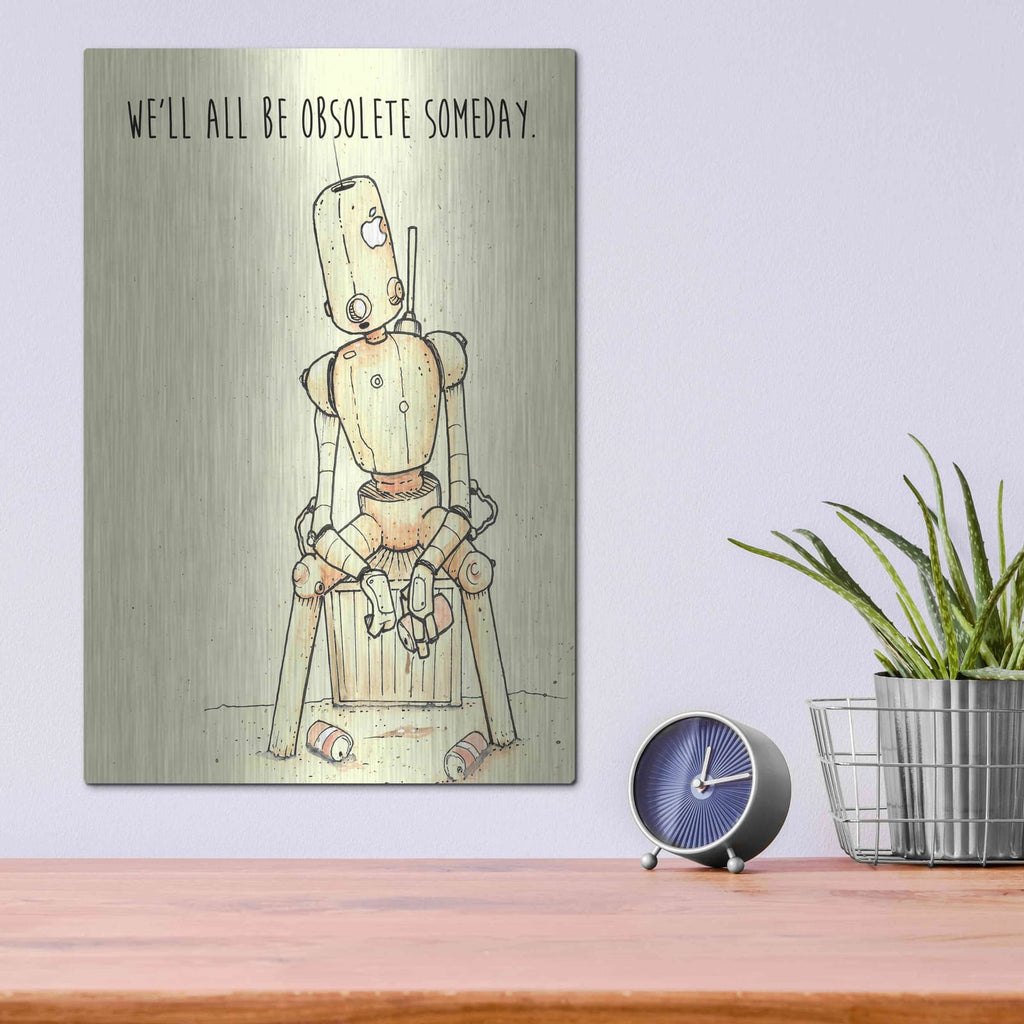 'Obsolete' by Craig Snodgrass – Metal Wall Art, 12x16 room view