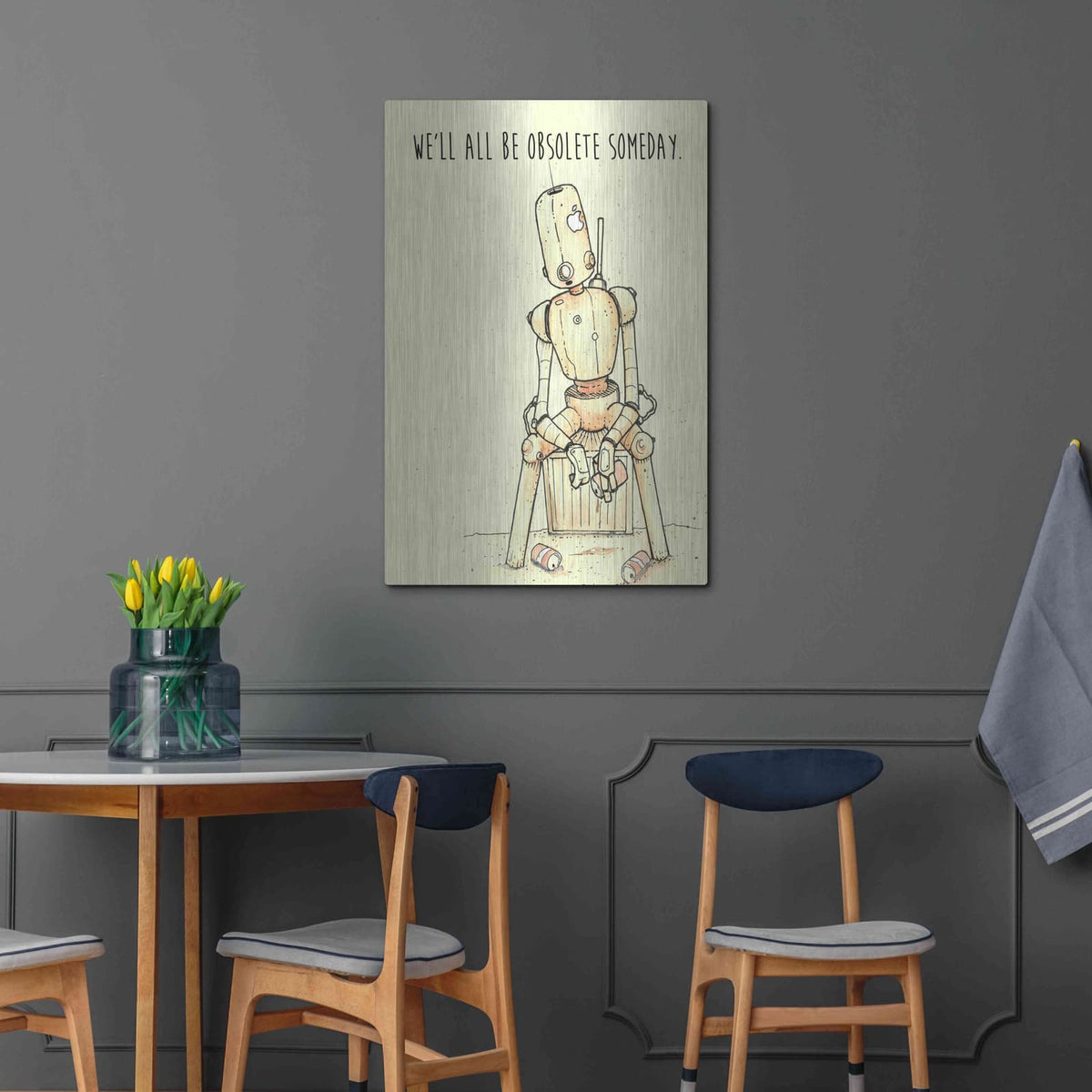 'Obsolete' by Craig Snodgrass – Metal Wall Art, 24x36 room view