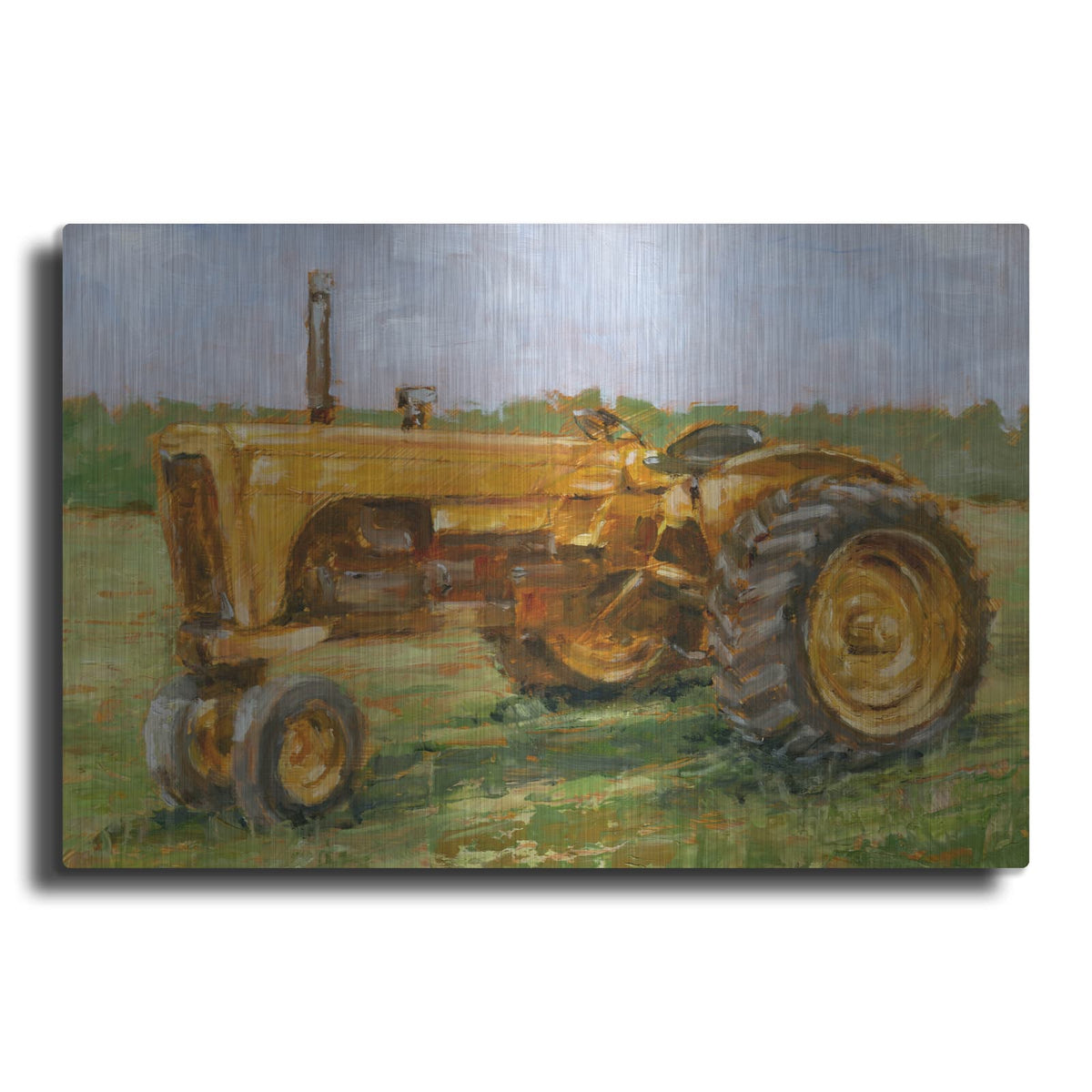 'Rustic Tractors 4' by Ethan Harper – Metal Wall Art