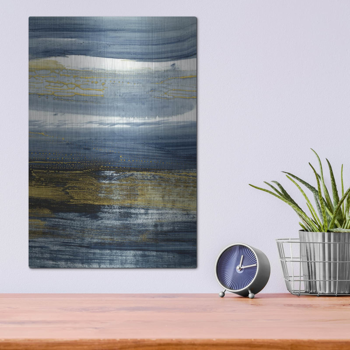 'Current Mood 2' by Ethan Harper – Metal Wall Art, 12x16 room view
