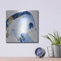 'Golden Current 2' by Ethan Harper – Metal Wall Art, 12x12 room view