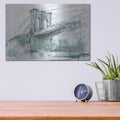 'Brilliant City Study 3' by Ethan Harper – Metal Wall Art, 16x12 room view