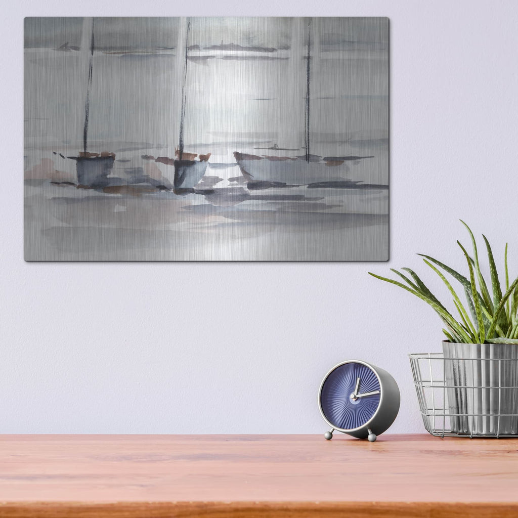 'Caribbean Sails 1' by Ethan Harper – Metal Wall Art, 16x12 room view