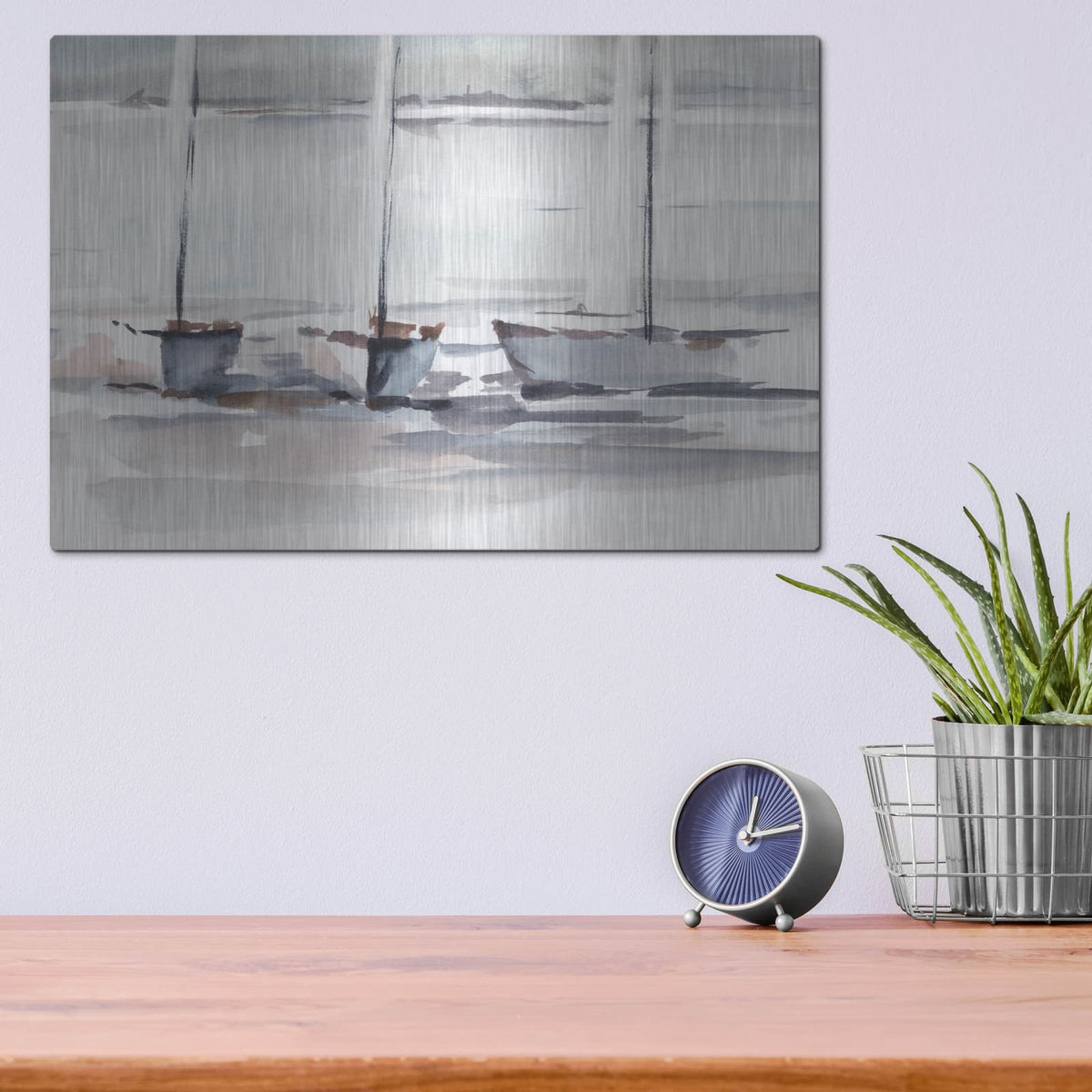 'Caribbean Sails 1' by Ethan Harper – Metal Wall Art, 16x12 room view