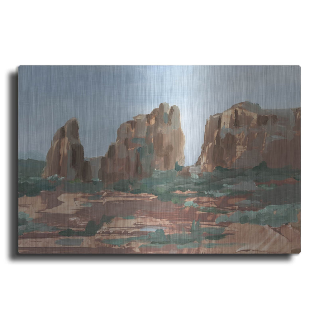 'Western Rock Formation 2' by Ethan Harper – Metal Wall Art