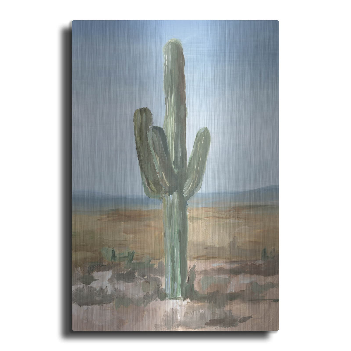 'Saguaro Cactus Study 1' by Ethan Harper – Metal Wall Art