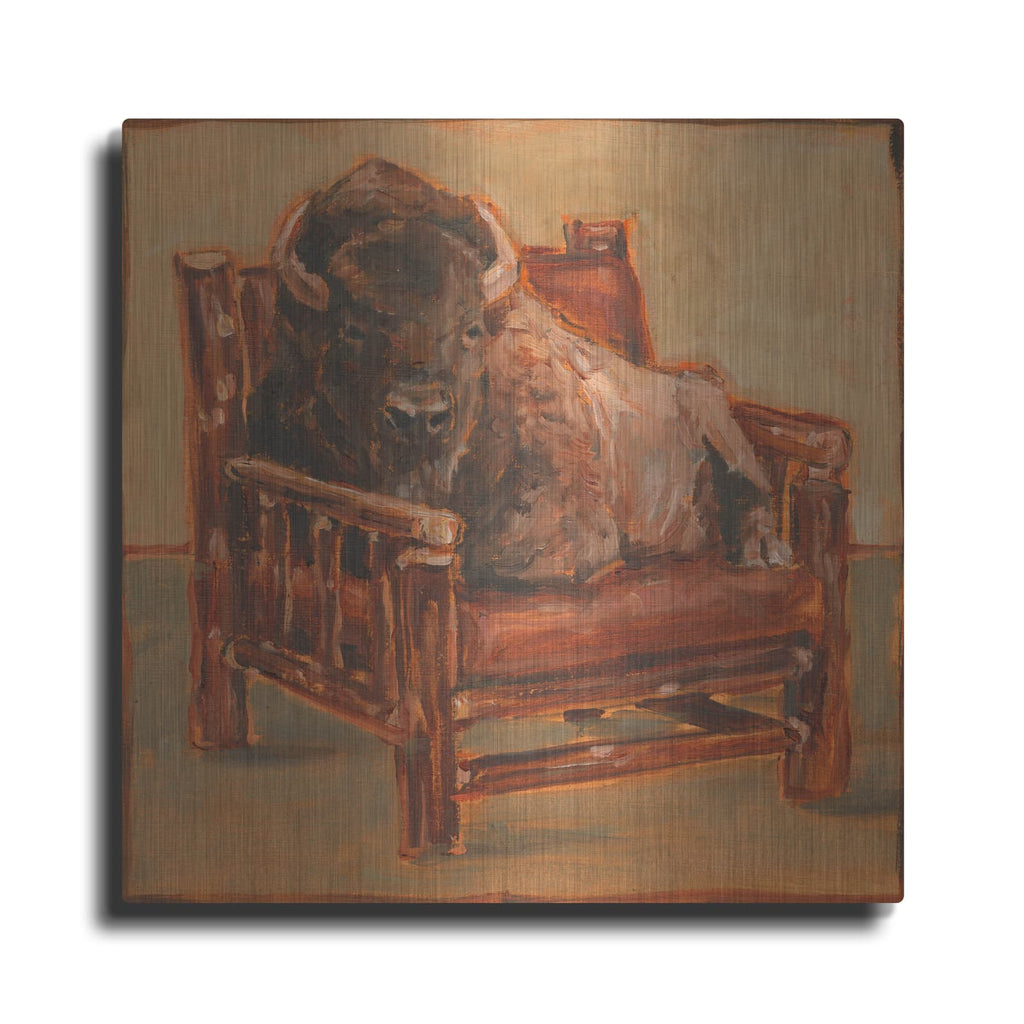 'Lodge Friends 1' by Ethan Harper – Metal Wall Art