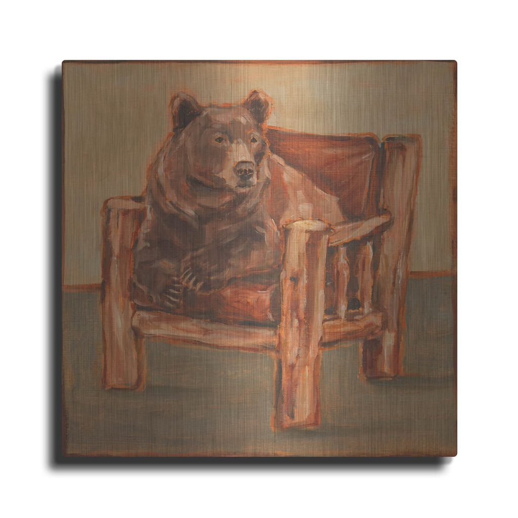 'Lodge Friends 2' by Ethan Harper – Metal Wall Art