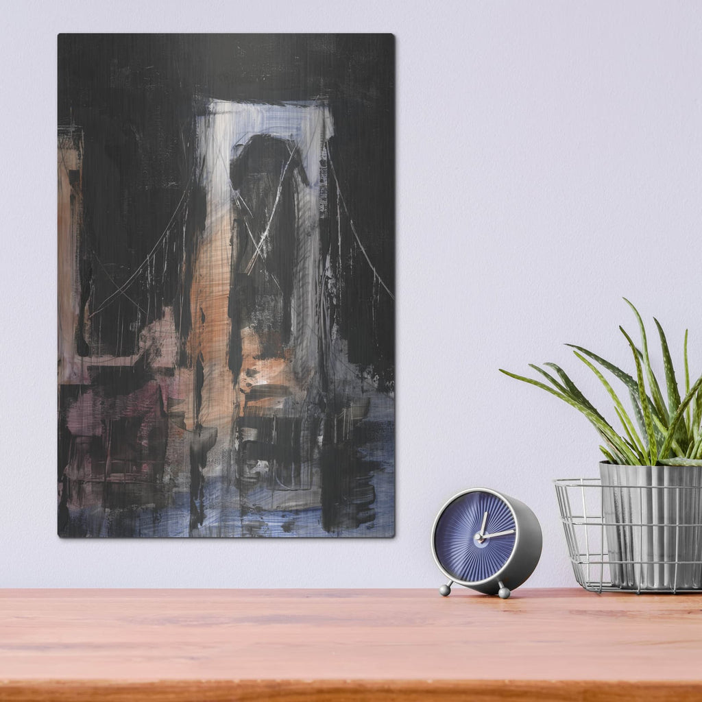 'Urban 1llumination 1' by Ethan Harper – Metal Wall Art, 12x16 room view