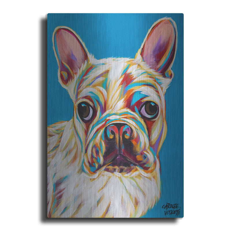 'Nosey Dog 3' by Carolee Vitaletti – Metal Wall Art