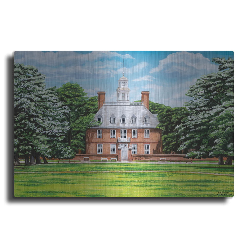 'Governors Palace' by Carolee Vitaletti – Metal Wall Art