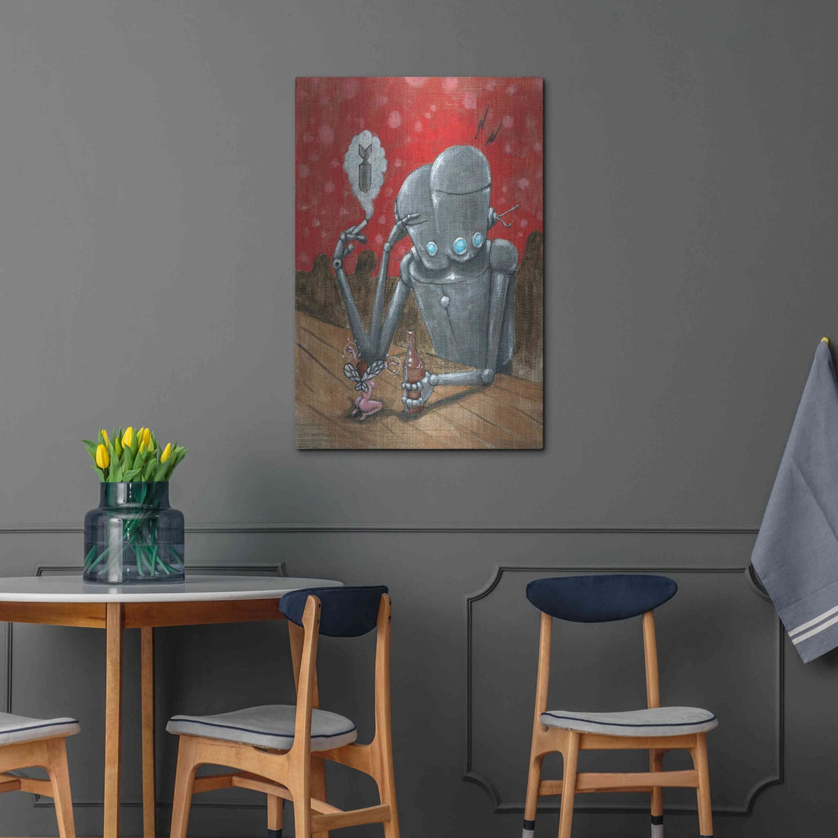 'Prophecy' by Craig Snodgrass – Metal Wall Art, 24x36 room view