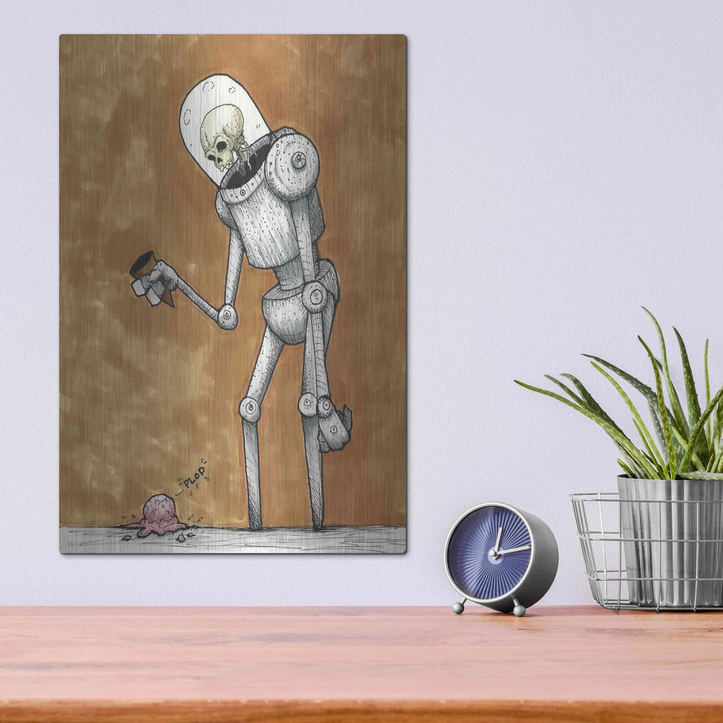 'Puh-lop' by Craig Snodgrass – Metal Wall Art, 12x16 room view