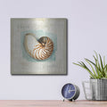 'Coastal Jewels II' by Lisa Audit – Metal Wall Art, 12x12 room view