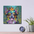 'Royal-chi' by Dean Russo – Metal Wall Art, 12x12 room view
