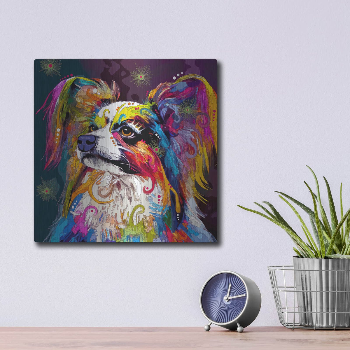 'Pappy Evolution' by Dean Russo – Metal Wall Art, 12x12 room view