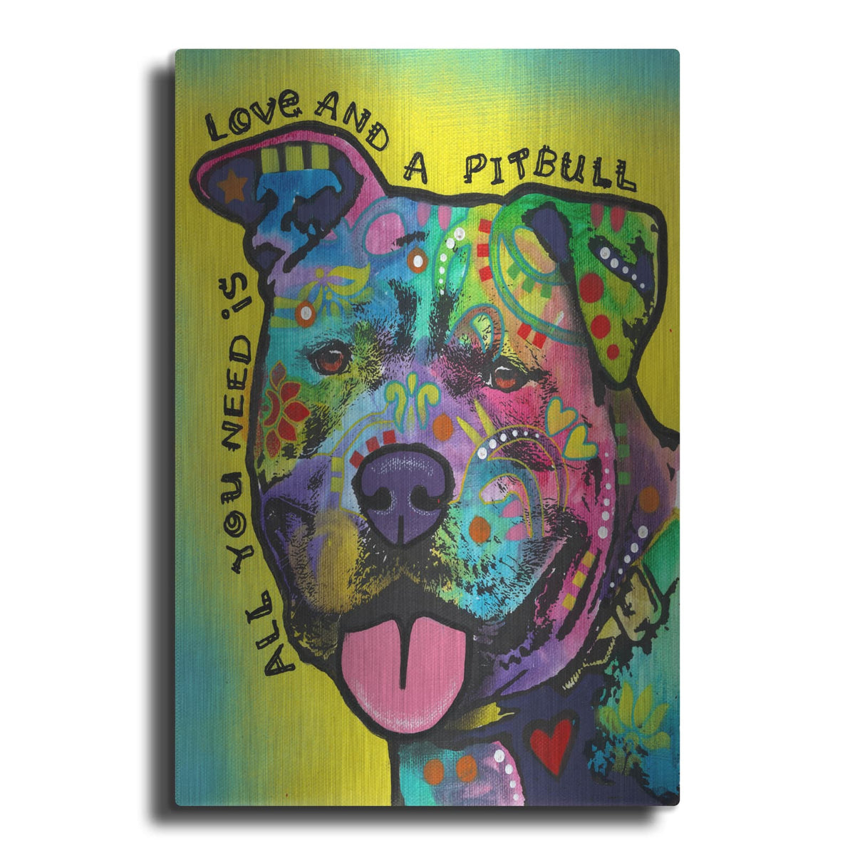 'All You Need Is' by Dean Russo – Metal Wall Art