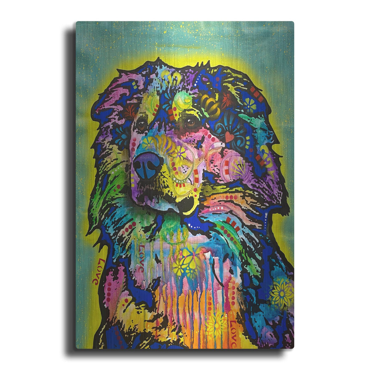 'Sgt Squibbles At Your Service' by Dean Russo – Metal Wall Art