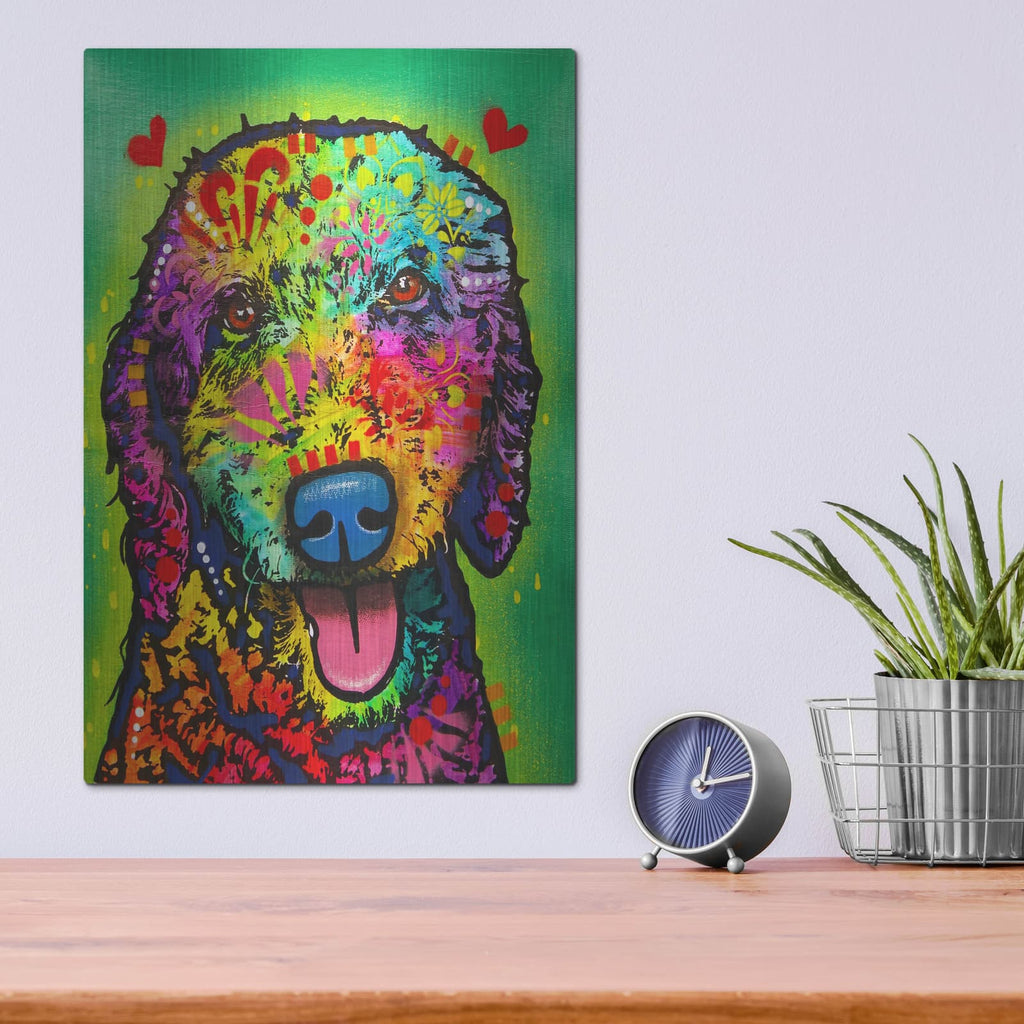 'Depth' by Dean Russo – Metal Wall Art, 12x16 room view