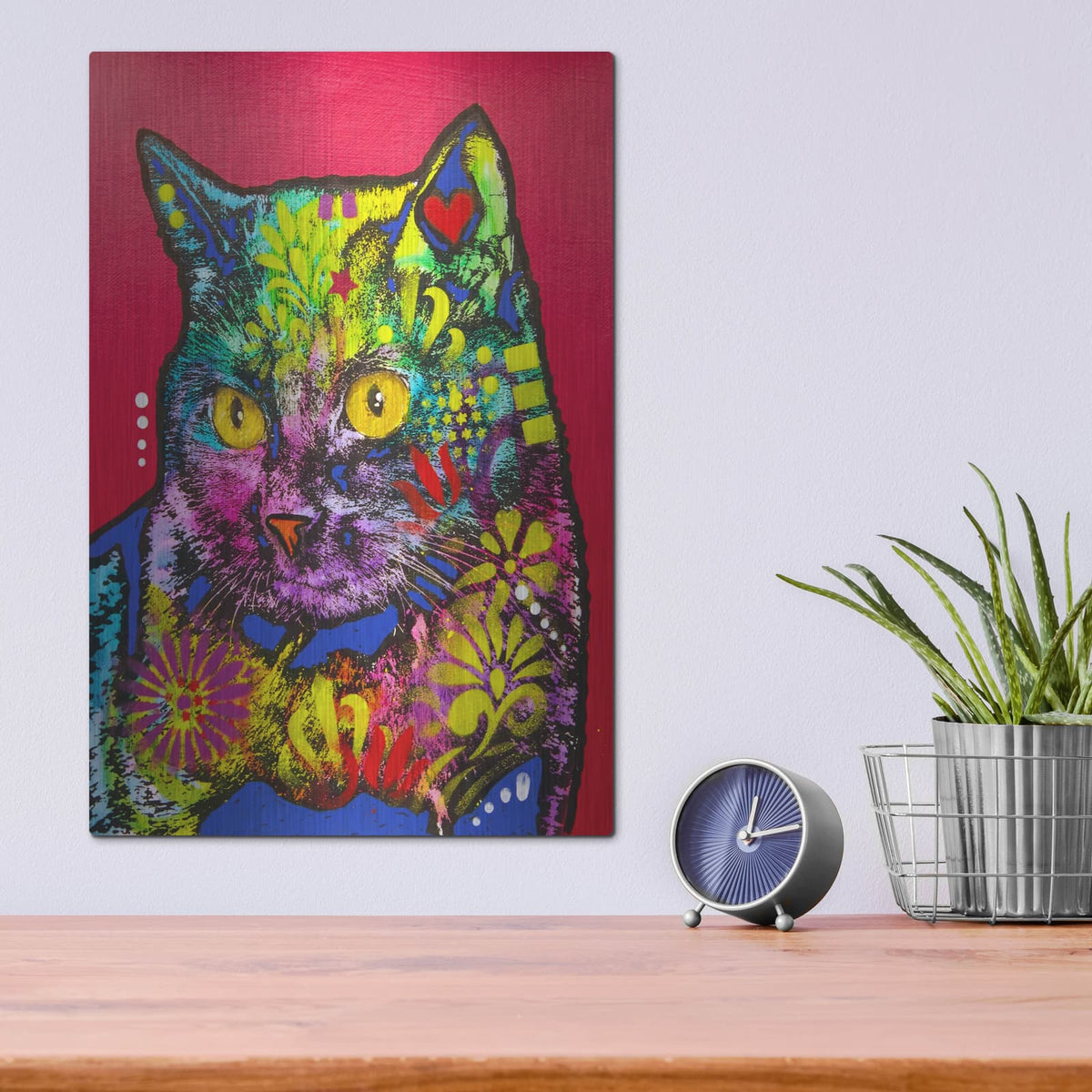 'Kit' by Dean Russo – Metal Wall Art, 12x16 room view