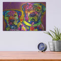 'Pair' by Dean Russo – Metal Wall Art, 16x12 room view