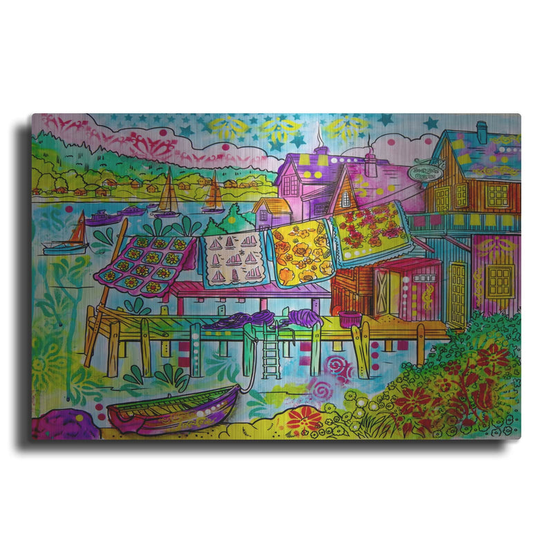'Dean At The Docks' by Dean Russo – Metal Wall Art