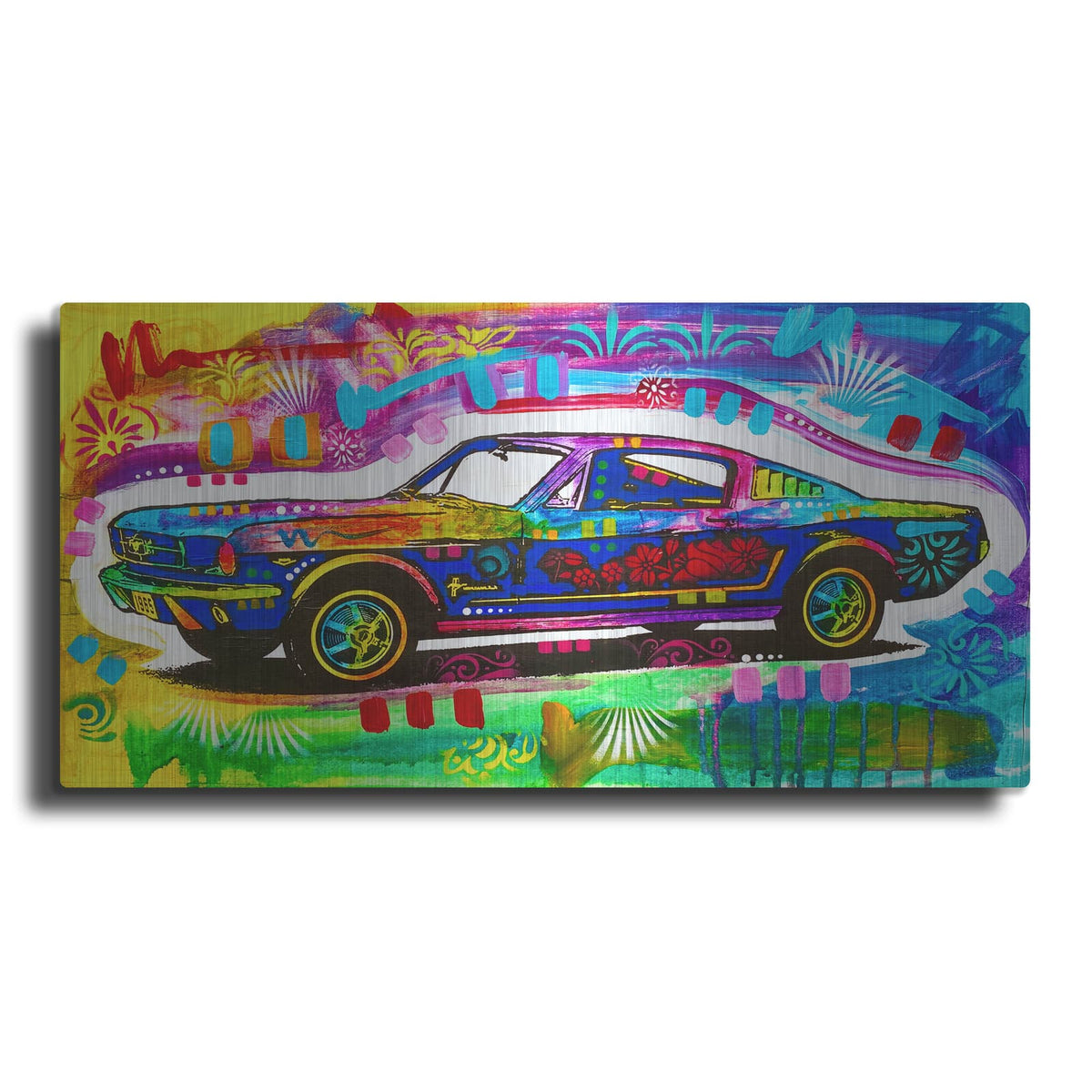 'Mustang' by Dean Russo – Metal Wall Art