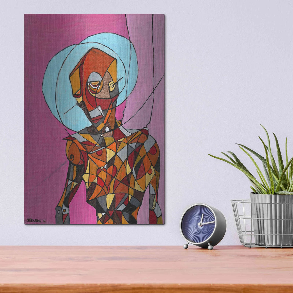 'Segmented Man' by Craig Snodgrass – Metal Wall Art, 12x16 room view