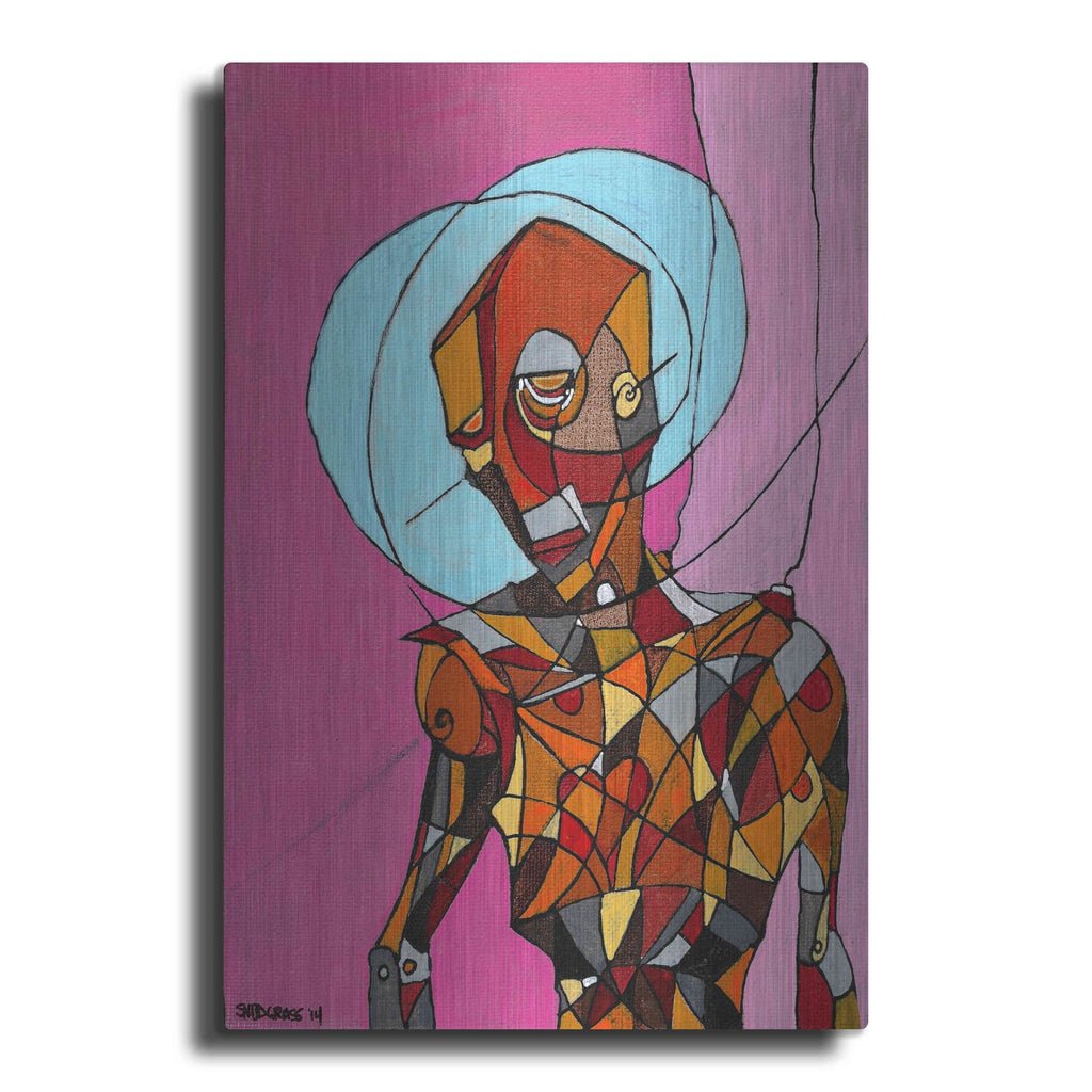 'Segmented Man' by Craig Snodgrass – Metal Wall Art