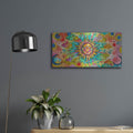 'Sun 2' by Dean Russo – Metal Wall Art, 24x12 room view