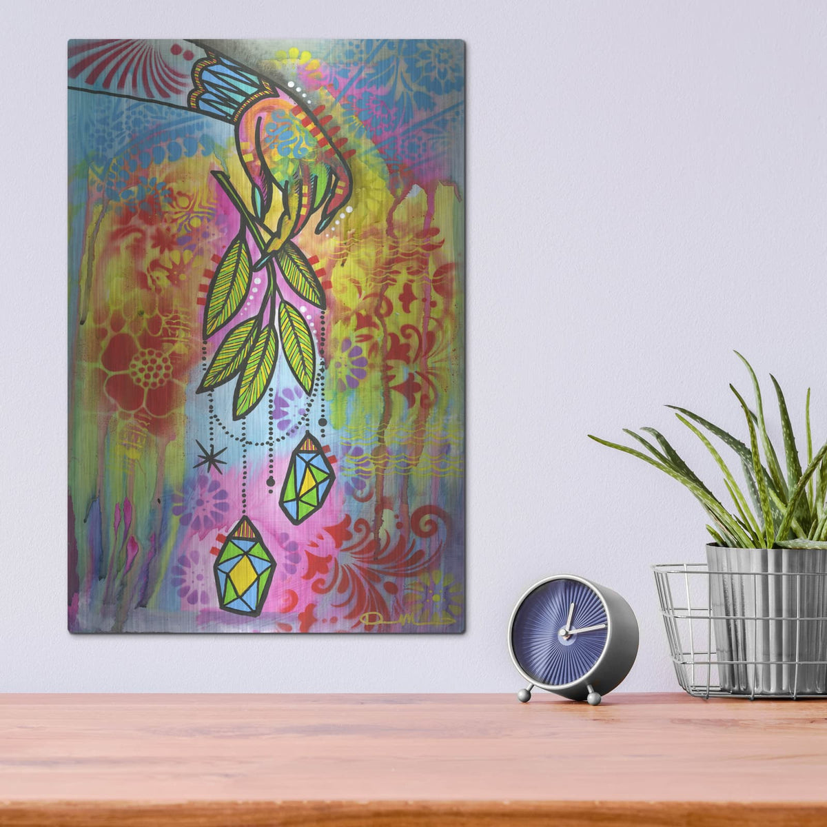'Animal Vegetable Or Mineral 1' by Dean Russo – Metal Wall Art, 12x16 room view