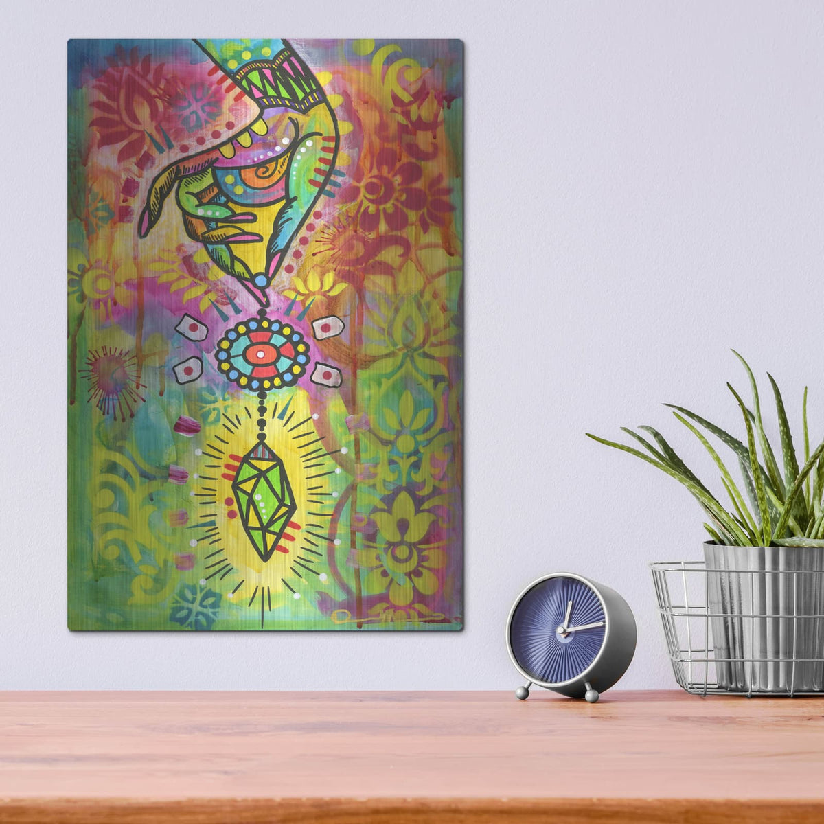'Animal Vegetable Or Mineral 2' by Dean Russo – Metal Wall Art, 12x16 room view