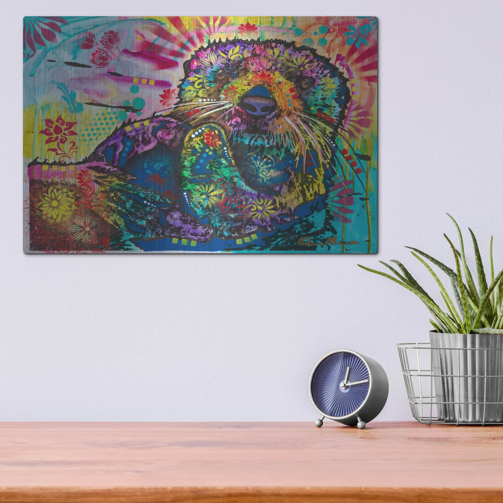 'Floating Through Life' by Dean Russo – Metal Wall Art, 16x12 room view