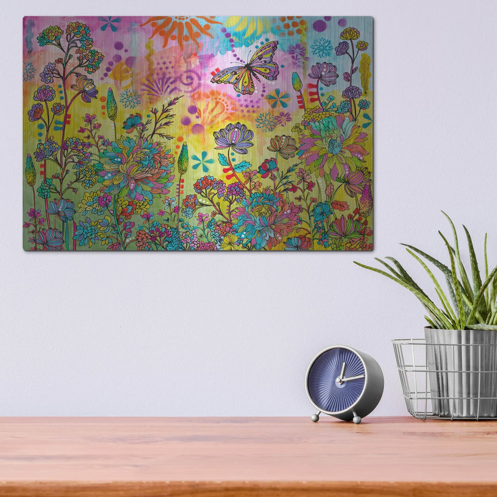 'Floating Through Nature' by Dean Russo – Metal Wall Art, 16x12 room view