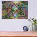 'The Circle Of Life' by Dean Russo – Metal Wall Art, 16x12 room view