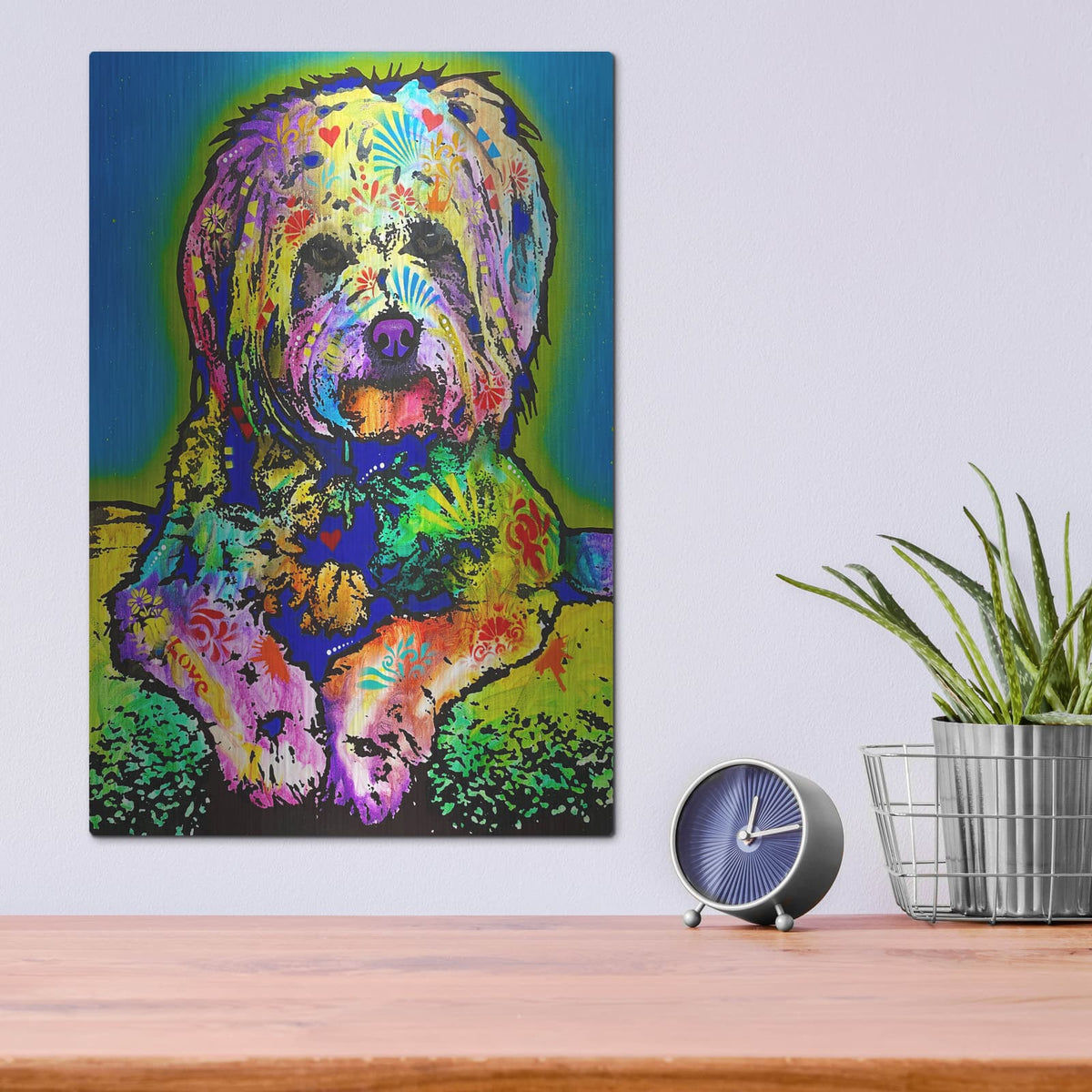 'Patiently Waiting For Cuddles' by Dean Russo – Metal Wall Art, 12x16 room view