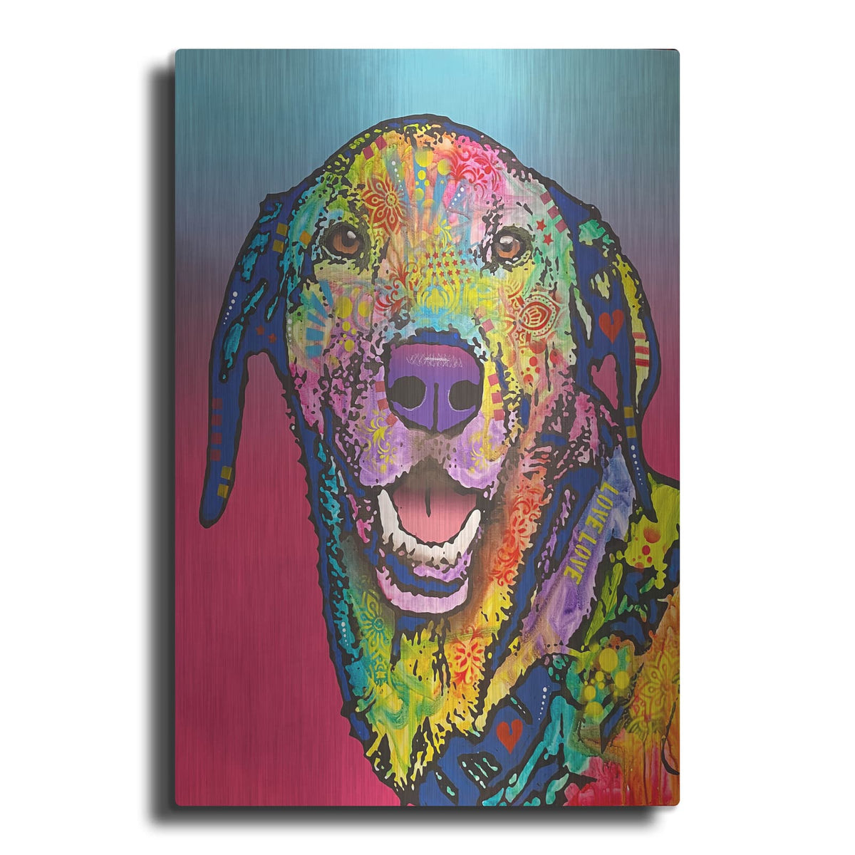 'Zoomies Expert' by Dean Russo – Metal Wall Art