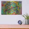 'Earth Tortoise' by Dean Russo – Metal Wall Art, 16x12 room view