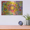'Rotation Around The Sun' by Dean Russo – Metal Wall Art, 16x12 room view
