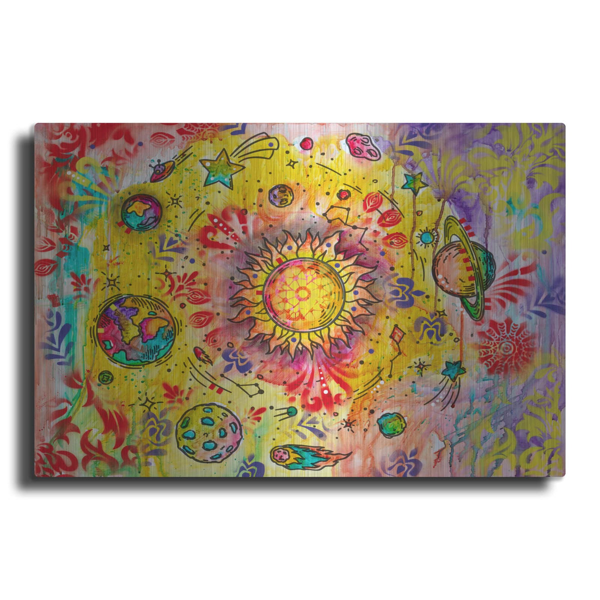'Rotation Around The Sun' by Dean Russo – Metal Wall Art