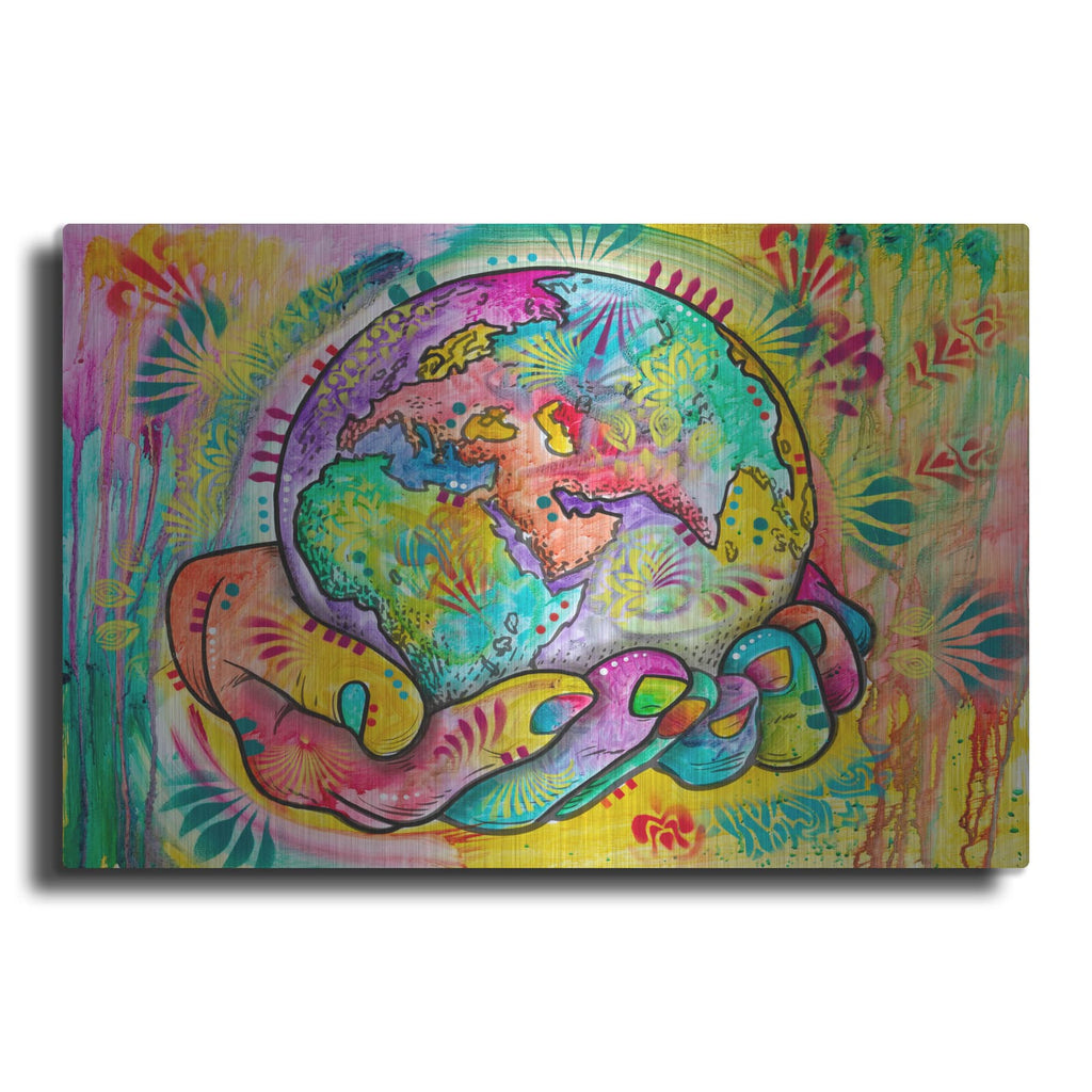 'I've Got The Whole World' by Dean Russo – Metal Wall Art