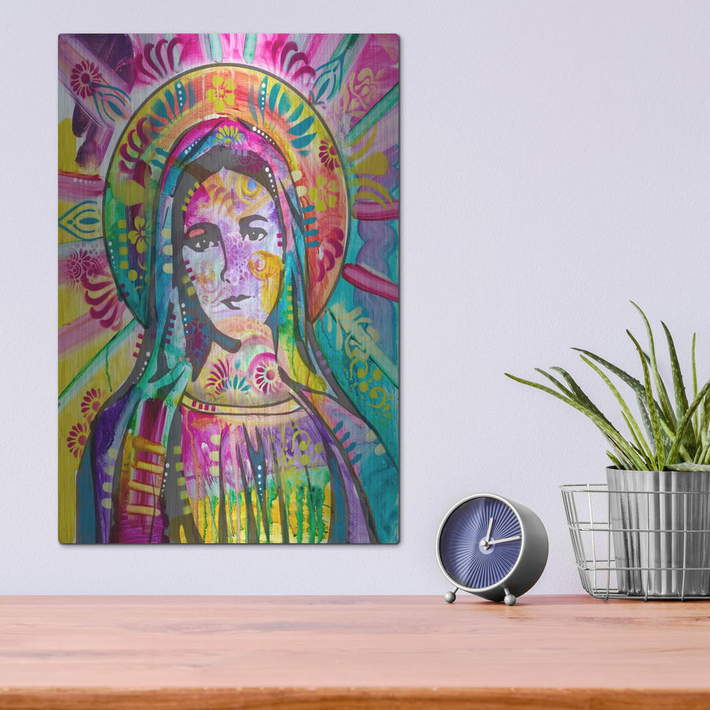 'Mother Mary' by Dean Russo – Metal Wall Art, 12x16 room view
