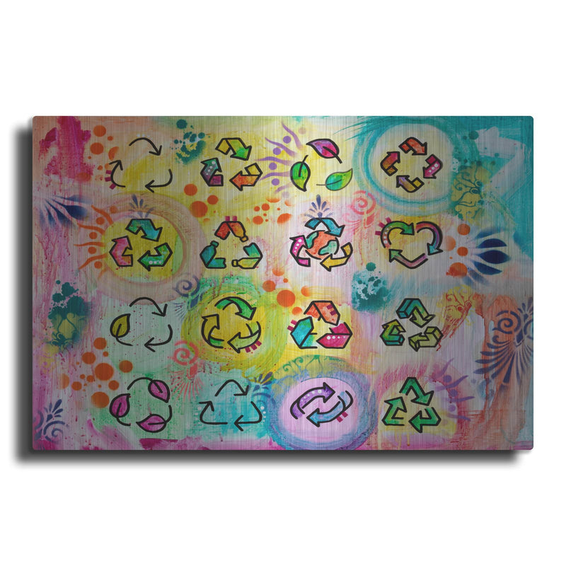'Recycle' by Dean Russo – Metal Wall Art