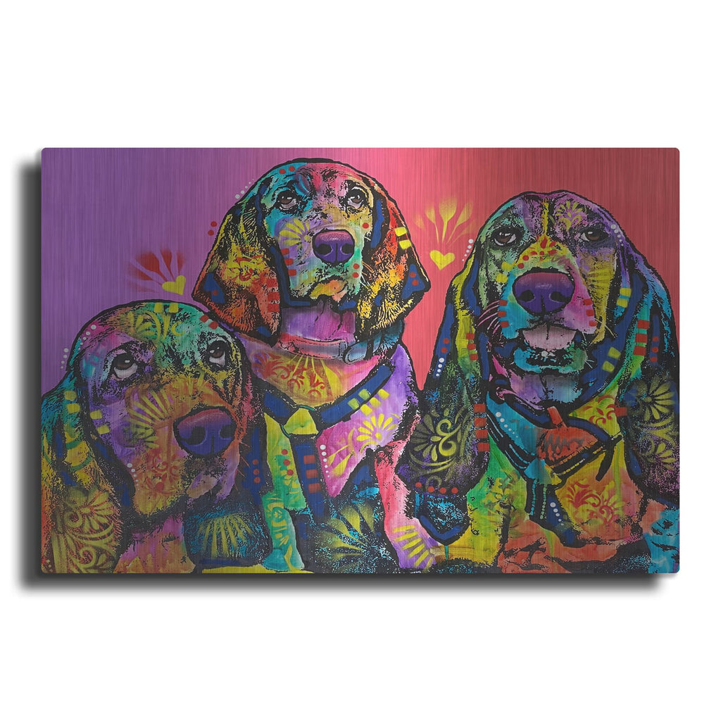 'Amigos' by Dean Russo – Metal Wall Art