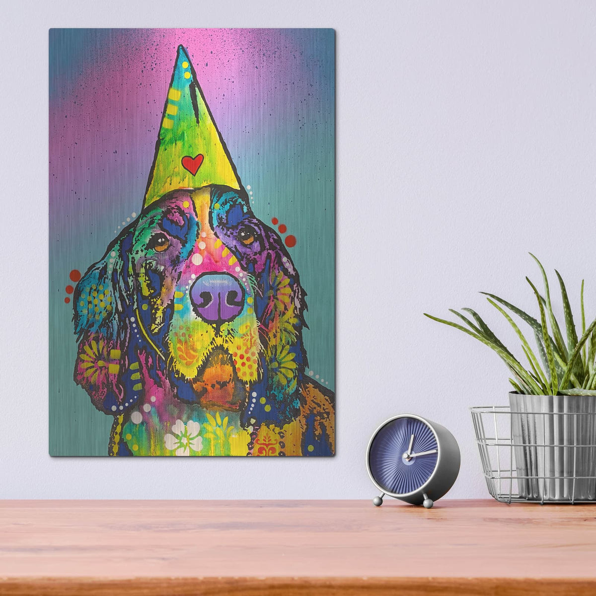 'Its My Party' by Dean Russo – Metal Wall Art, 12x16 room view