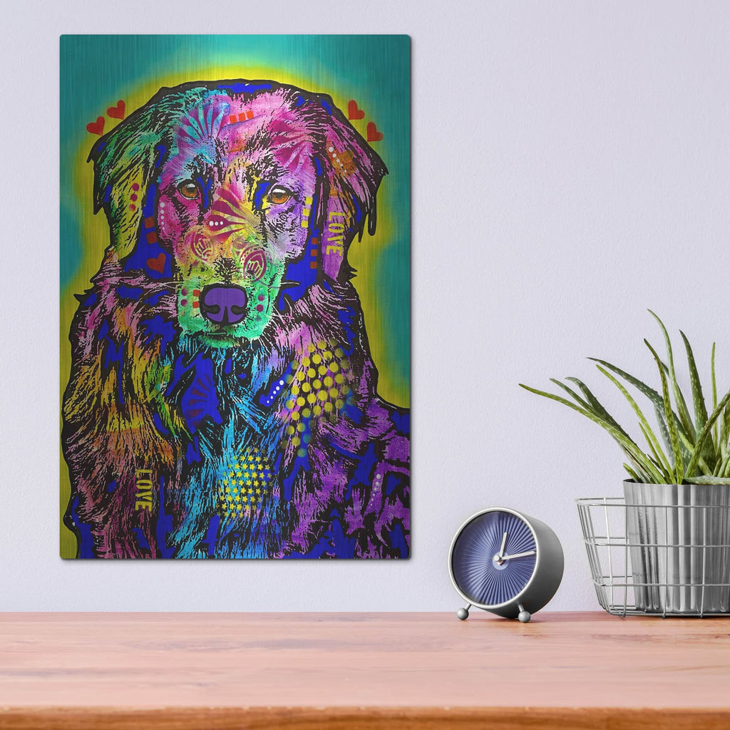 'Myself' by Dean Russo – Metal Wall Art, 12x16 room view